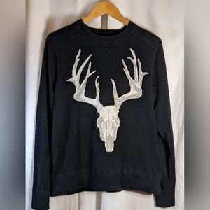 Mossimo Men's Deer Skull Sweater